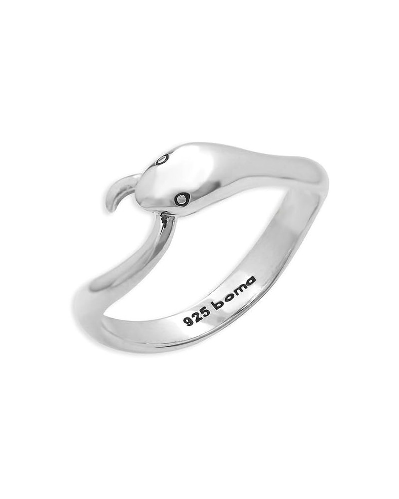 Jewelry Sterling Silver Snake Ring $16.46 Rings