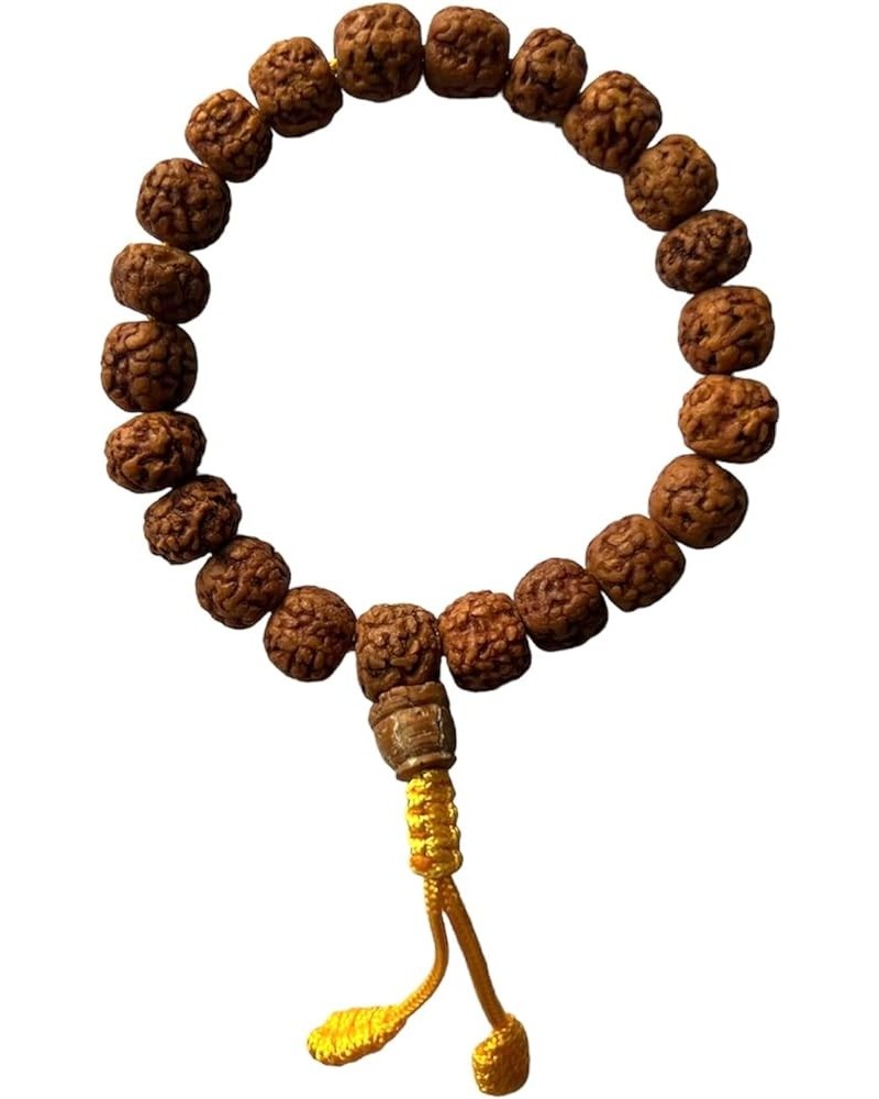 Original Tibetan Buddhist Beads Prayer Mala Meditation Adjustable Bracelet Rudra-8mm $9.33 Bracelets