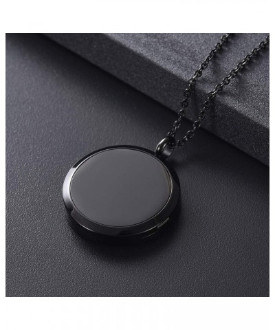 30mm Magnetic Lockets Aromatherapy/Stainless Steel Essential Oils Diffuser Pendant Necklace (Tree of Life) Black $15.89 Neckl...