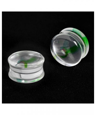 2 PCS Resin Acrylic Transparent Screw Tunnels Ear Expander Stretcher Piercing Ear Gauges 14mm PO-D3197 $9.12 Body Jewelry