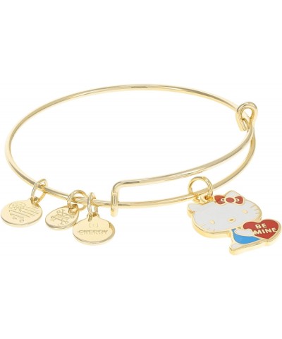 Hello Kitty Be Mine Bracelet Gold One Size $20.58 Bracelets