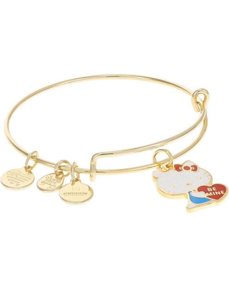 Hello Kitty Be Mine Bracelet Gold One Size $20.58 Bracelets