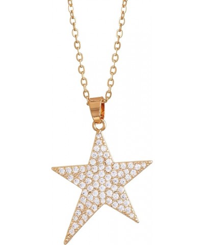 Dainty Gold Star Pendant Necklace for Teen Girls, Simple Stainless Steel Jewelry 4 $9.50 Necklaces