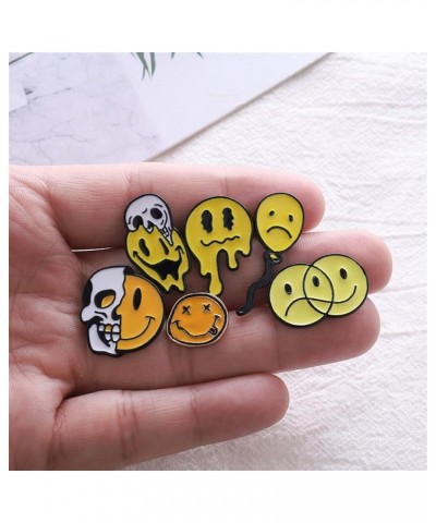 Skull Badges Enamel Pin Brooches for Women Anime Smiley Pins Metal Brooch Enamel Badges On Clothes Horror Deadpool Avatar Bad...