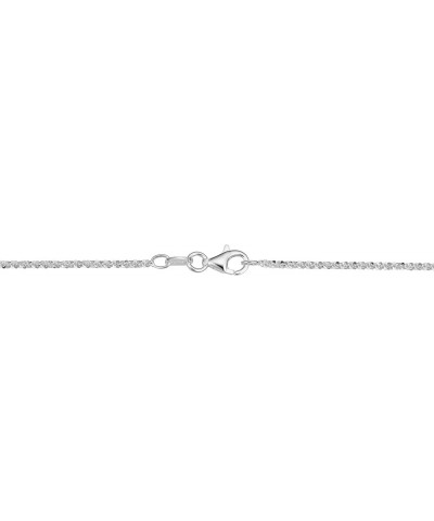 Sterling Silver 1.6 mm Sparkle Chain Necklace (14, 16, 18, 20, 22, 24, 30 or 36 inch) 22.0 Inches $14.99 Necklaces