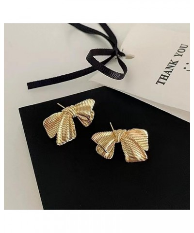 Bow Earrings for Women Trendy Silver Prom Earrings for Wedding Rhinestone Statement Earrings Cubic Zirconia Dangling Earrings...