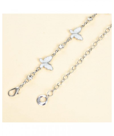 Luvatar Womens Metal Chain Dress Belt Hollow Out Daisy Sweater Belt Decorated Skinny Waist Belt Silver-U88 $7.94 Body Jewelry