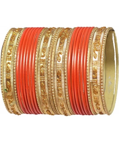 2 Dozen Bangle Bracelets For Women Collection Indian Bollywood Alloy Metal Textured Color Designer Indian Jewelry Sets For Wo...