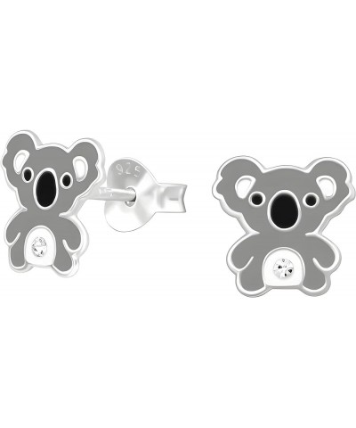 Animal .925 Sterling-Silver Very Tiny Stud Earrings (Nickel Free) Koala $10.06 Earrings