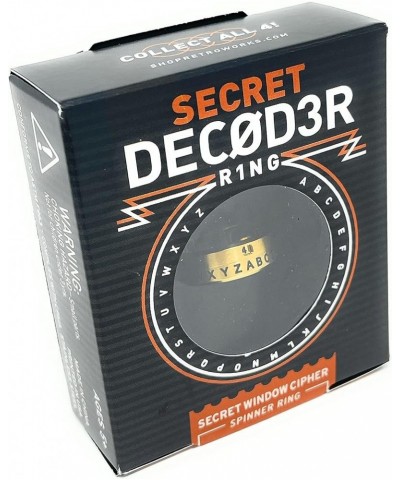 Secret Decoder Ring - Authentic Project MC2 / Secret Window - 2nd of the Decoder Ring Series USA 07 Gold $13.51 Rings