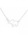 Cute Koala Bear Necklace Pendant Simple Lovely Australian Bear Woodland Animal Necklace for Women Girls D:Silver Elephant $6....