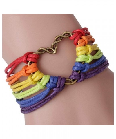 LGBT Gay Lesbian Rainbow Pride Jewelry Set, Bracelet + Earrings + Pendant Necklace, for Men/Women $11.59 Jewelry Sets