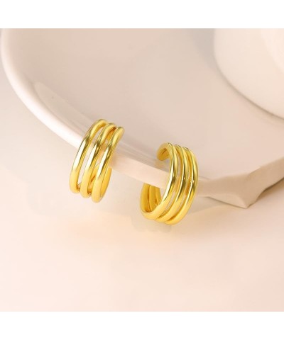 Cartilage Earring Ear Cuffs for women non piercing | Clip On Cartilage Gold $8.84 Earrings