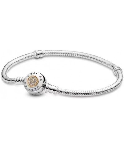 Women's Open Bracelet S925 Silver Bracelet DIY Beaded E Perimeter-21CM $9.33 Bracelets