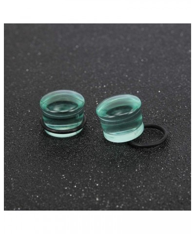 4 Pairs Glass Ear Gauges Mushroom Single Flare Plugs Tunnels Ear Lobe Stretching Piercing 4G-5/8 inches Gauge- 2g(6mm) $9.24 ...