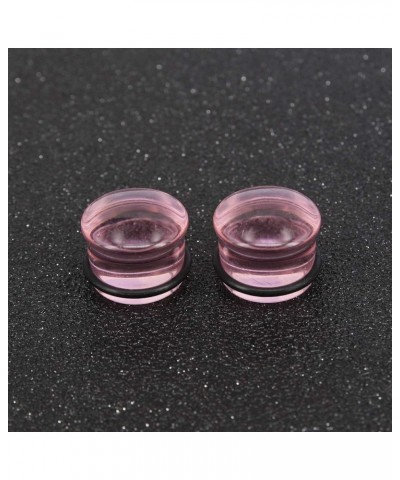 4 Pairs Glass Ear Gauges Mushroom Single Flare Plugs Tunnels Ear Lobe Stretching Piercing 4G-5/8 inches Gauge- 2g(6mm) $9.24 ...