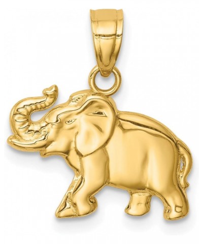 14K Elephant Pendant $45.43 Necklaces