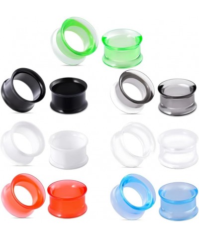 Acrylic Ear Gauges Color Ear Tunnels Stretching Kit Plugs Expander Mix Set 2g(6mm) Style 5 $11.18 Body Jewelry