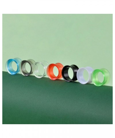 Acrylic Ear Gauges Color Ear Tunnels Stretching Kit Plugs Expander Mix Set 2g(6mm) Style 5 $11.18 Body Jewelry