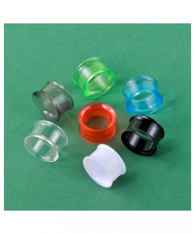 Acrylic Ear Gauges Color Ear Tunnels Stretching Kit Plugs Expander Mix Set 2g(6mm) Style 5 $11.18 Body Jewelry