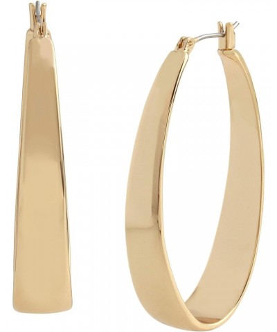 Oval Hoop Earrings $11.46 Earrings