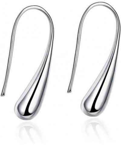 thread drop earring water drop earring threaded earrings for women Classic TearDrop Hook Teardrop Back Earrings Earing Mini e...