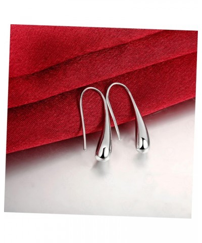 thread drop earring water drop earring threaded earrings for women Classic TearDrop Hook Teardrop Back Earrings Earing Mini e...