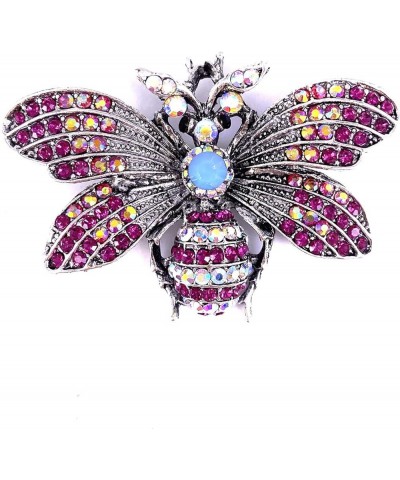 Lovely Honey Bee Brooch For Women Girls Fashion Animal Broach Pin purple $8.39 Brooches & Pins