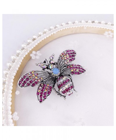 Lovely Honey Bee Brooch For Women Girls Fashion Animal Broach Pin purple $8.39 Brooches & Pins