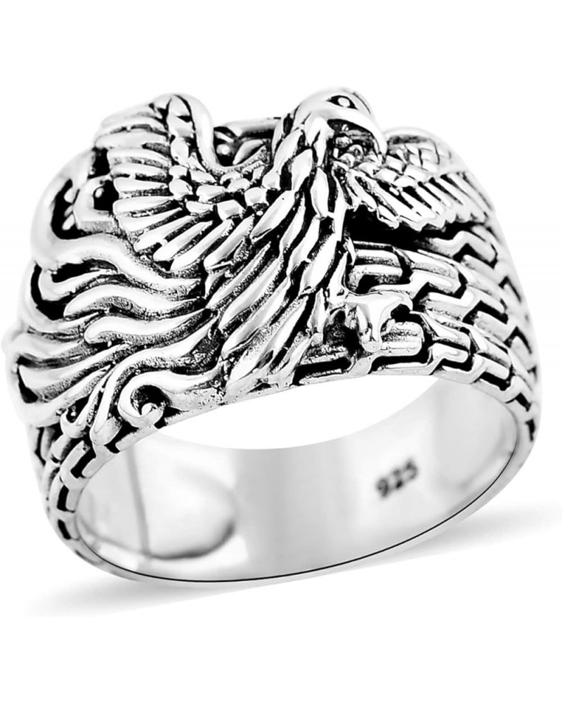 Shop LC BALI LEGACY 925 Sterling Silver Ring for Women Jewelry Birthday Gifts for Women Phoenix $48.26 Rings