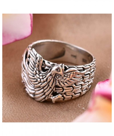 Shop LC BALI LEGACY 925 Sterling Silver Ring for Women Jewelry Birthday Gifts for Women Phoenix $48.26 Rings