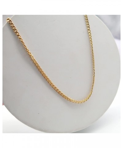 3 Pcs 3.5mm Mens Chain Necklaces Stainless Steel Cuban Link Chain for Men Women 18, 20, 22, 24 Inch 24inch 2Silver-Gold $8.39...