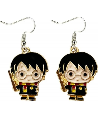 TV Movies Potter Earring Stud Zinc Alloy Earrings for Girls and Women 1 $5.00 Earrings