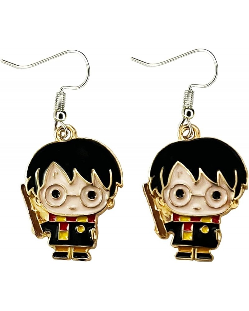 TV Movies Potter Earring Stud Zinc Alloy Earrings for Girls and Women 1 $5.00 Earrings