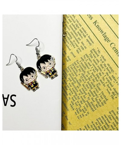 TV Movies Potter Earring Stud Zinc Alloy Earrings for Girls and Women 1 $5.00 Earrings