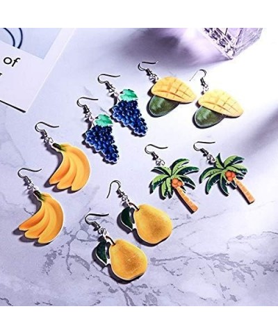 1 Pair Earring Jewellery Women Cute Banana Drop Dangle Ear Studs Jewelry Accessories Gift $3.80 Earrings