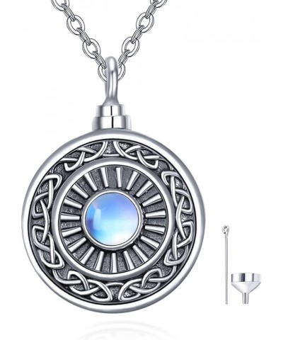 Cremation Urn Necklace for Ashes S925 Sterling Silver Keepsake Memorial Jewelry for Women Girls with Filling Kit Waterproof G...