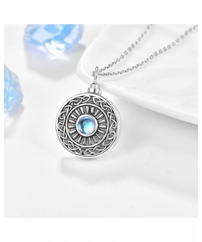 Cremation Urn Necklace for Ashes S925 Sterling Silver Keepsake Memorial Jewelry for Women Girls with Filling Kit Waterproof G...