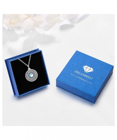 Cremation Urn Necklace for Ashes S925 Sterling Silver Keepsake Memorial Jewelry for Women Girls with Filling Kit Waterproof G...