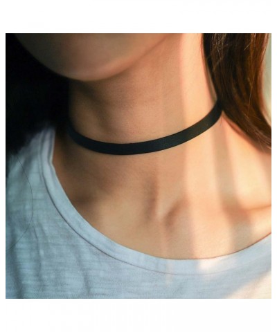 Choker Necklace Adjustable Black Collar Necklaces for Women and Girls NK129 $6.83 Necklaces