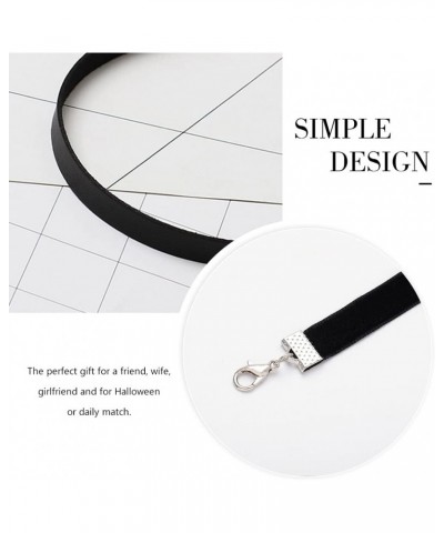 Choker Necklace Adjustable Black Collar Necklaces for Women and Girls NK129 $6.83 Necklaces