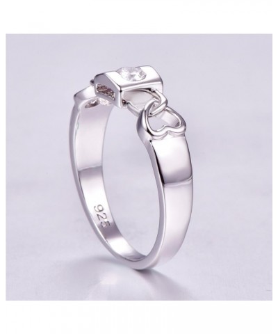 Women's 925 Sterling Silver 5ct Created Morganite Filled Knuckle Ring Round White $4.79 Rings