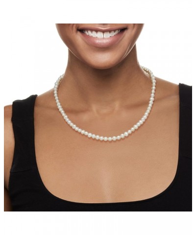 5-7mm Multicolored Cultured Pearl Jewelry Set: 4 Necklaces and 4 Pairs Of Stud Earrings in Sterling. 18 inches $73.44 Jewelry...