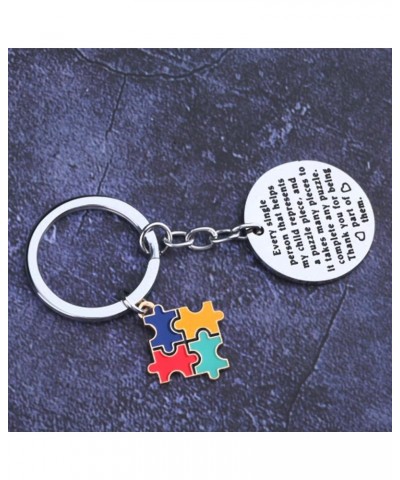 Autism Awareness Keychain Autism Awareness Gift Autistic Teacher Therapist Appreciation Gift Autism Keychain $7.60 Pendants