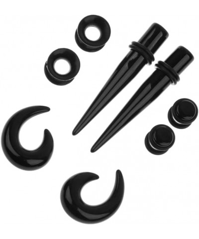 Ear Gauges Stretching Kit 14G-00G Acrylic Sprial Tapers Plugs Expander Sets Heart Tunnels Piering Jewelry Horeseshoes Taper F...