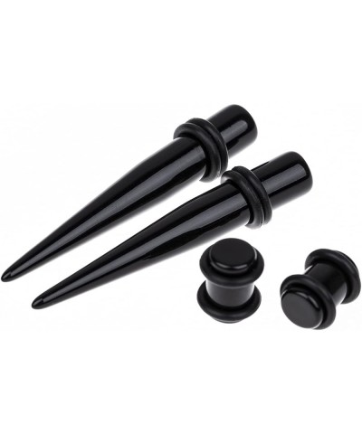 Ear Gauges Stretching Kit 14G-00G Acrylic Sprial Tapers Plugs Expander Sets Heart Tunnels Piering Jewelry Horeseshoes Taper F...