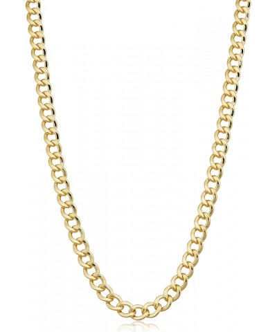 Solid 14k Yellow Gold Filled Miami Cuban Curb Chain Necklace for Men and Women (3.2 mm, 4 mm, 5 mm, 6 mm, 7.4 mm or 9 mm) 20 ...