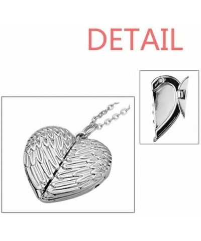 Four Clover st.Patrick's Day Angel Wings Necklace Pendant Fashion $14.57 Necklaces