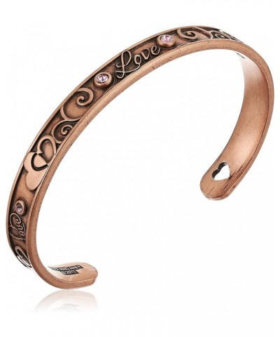 Love Rafaelian Rose Gold Cuff Bracelet $13.94 Bracelets