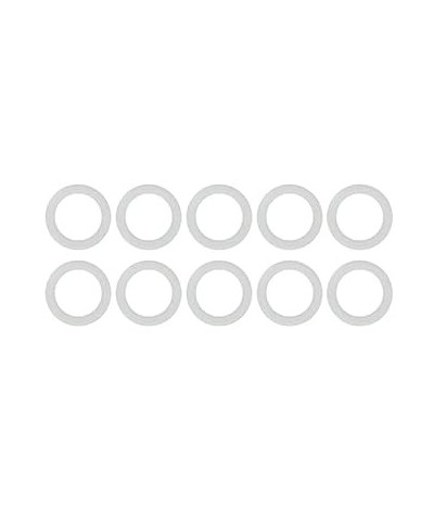 Pack of 10 Clear Silicone O-Rings (7mm (0.28")) 11mm (0.43") $7.40 Body Jewelry